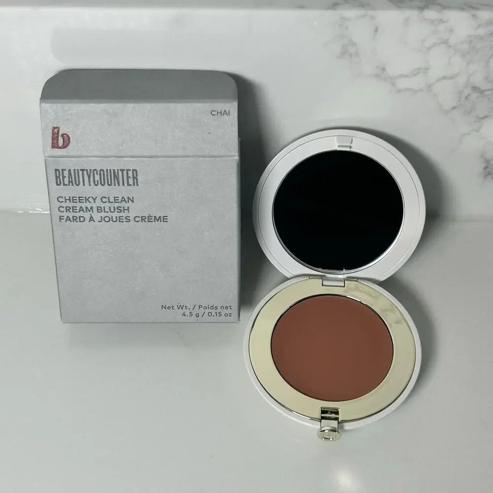 Beautycounter Cheeky Clean cream blush 4.5g 0.15oz NIB - Chai